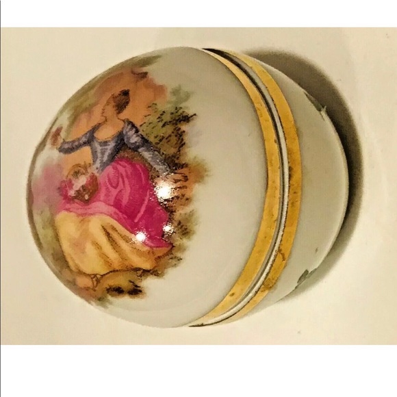 Vintage Small Limoges Decorative Egg France - Picture 3 of 16
